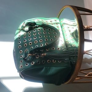 Imoshion luxury vegan green handbag